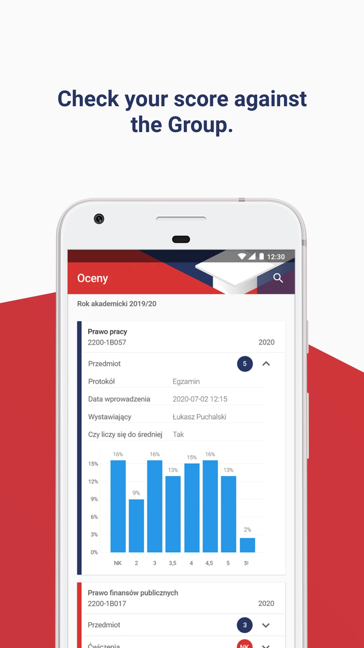 Mobile USOS 2.0 screenshot